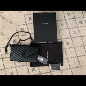 Saint Laurent black purse